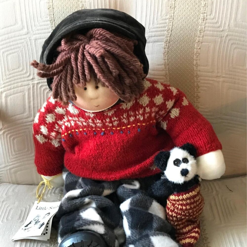 Vintage 1999 Gretchen Wilson signed Little Souls doll - PATRICK - 24" (10/500)
